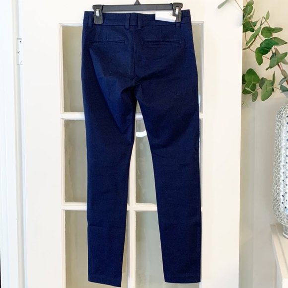 NWT - Gap Women’s Slim City Coupe Urbaine Etroite Blue Pant (Size 0) - Picture 3 of 8